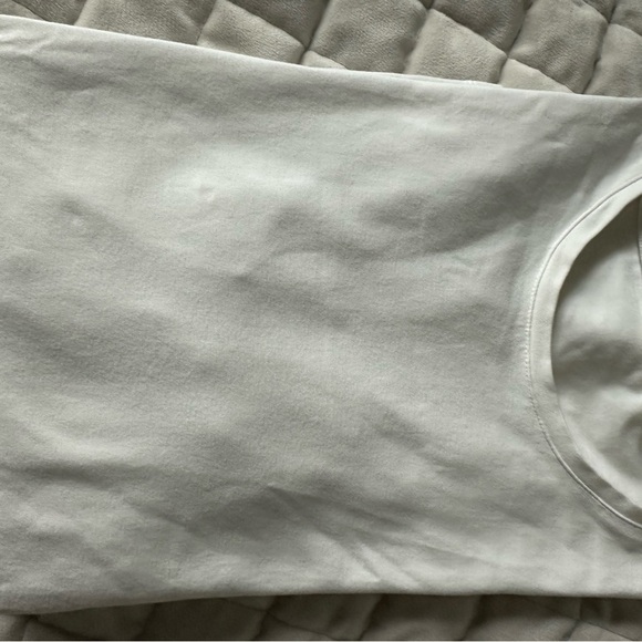 Caslon  White Long Sleeve stretch Women's Top-L - Picture 5 of 5